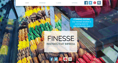 Desktop Screenshot of finessepastries.com